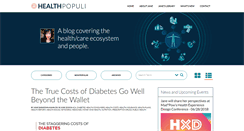 Desktop Screenshot of healthpopuli.com